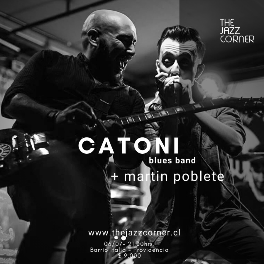 Catoni Blues Band + Martin Poblete